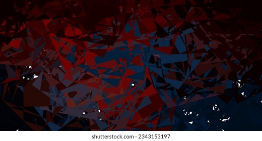 Light Blue, Red vector pattern with abstract shapes. Colorful abstract forms with gradient in simple style. Background for cell phones.