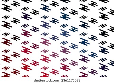 Light Blue, Red vector pattern with narrow lines. Modern geometrical abstract illustration with staves. Backdrop for TV commercials.