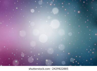 Light Blue, Red vector pattern in Christmas style. A Smart Illustration with gradient Christmas elements. Pattern for ads, poster, banner of books.