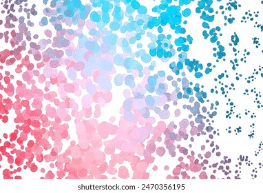 Light Blue, Red vector pattern with lamp shapes. Geometric illustration in marble style with gradient.  The elegant pattern for brand book.