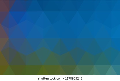 Light Blue, Red vector polygon abstract background. Colorful illustration in abstract style with triangles. Textured pattern for your backgrounds.