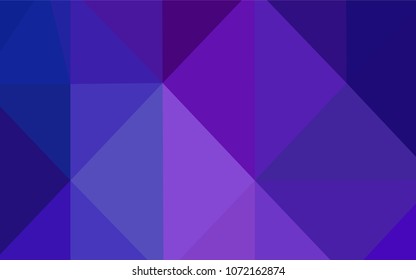 Light Blue, Red vector polygonal template. Elegant bright polygonal illustration with gradient. The template for cell phone's backgrounds.