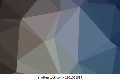 Light Blue, Red vector polygonal pattern. Colorful illustration in polygonal style with gradient. A new texture for your design.