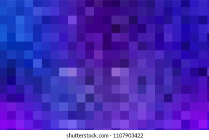 Light Blue, Red vector polygonal illustration consisting of rectangles. Rectangular design for your business. Creative geometric background in origami style with gradient.
