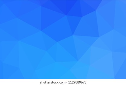 Light Blue, Red vector polygonal background. Modern abstract illustration with triangles. Brand new design for your business.