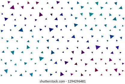 Light Blue, Red vector  polygonal template. Elegant bright polygonal illustration with gradient. Pattern for a brand book's backdrop.