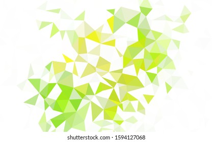 Light Blue, Red vector polygonal template. A completely new color illustration in a polygonal style. Brand new style for your business design.