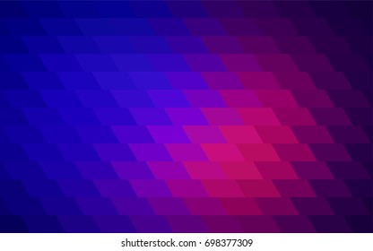 Light Blue, Red vector polygonal illustration consisting of rectangles. Rectangular design for your business. Creative geometric background in origami style with gradient.