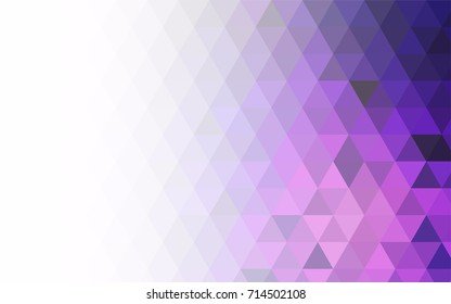 Light Blue, Red vector polygonal pattern. Creative illustration in halftone style with gradient. The polygonal design can be used for your web site.