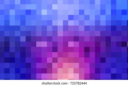Light Blue, Red vector polygonal illustration, which consist of rectangles. Rectangular pattern for your business design. Geometric background in Origami style with gradient. 