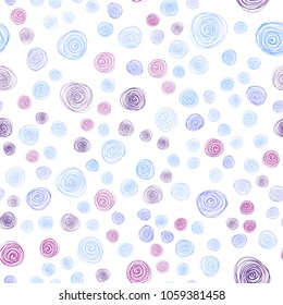 Light Blue, Red vector seamless natural elegant template. Decorative illustration with doodles on abstract template. The textured pattern can be used for website.