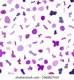 Light Blue, Red vector seamless background with abstract circles. Shining crooked illustration in marble style. Brand-new design for your ads, poster, banner.
