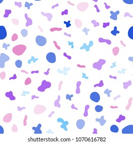 Light Blue, Red vector seamless pattern with lava shapes. An elegant bright illustration with gradient. A completely new template for your business design.