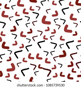 Light Blue, Red vector seamless  pattern with lava shapes. A completely new color illustration in marble style. Textured wave pattern for backgrounds.