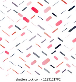 Light Blue, Red vector seamless cover with long lines. Decorative shining illustration with lines on abstract template. The pattern can be used for websites.