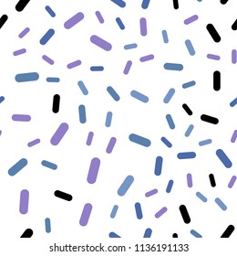 Light Blue, Red vector seamless pattern with sharp lines. Shining colored illustration with sharp stripes. Best design for your ad, poster, banner.