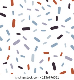 Light Blue, Red vector seamless pattern with sharp lines. Lines on blurred abstract background with gradient. Pattern for ads, posters, banners.