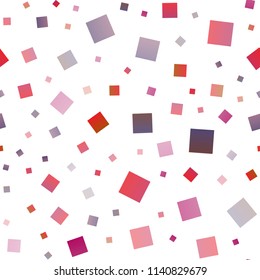 Light Blue, Red vector seamless background with rectangles. Illustration with set of colorful rectangles. The template can be used as a background.