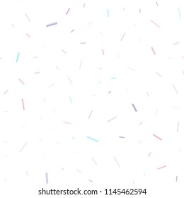 Light Blue, Red vector seamless cover with long lines. Lines on blurred abstract background with gradient. The pattern can be used as ads, poster, banner for commercial.