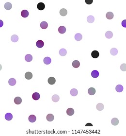 Light Blue, Red vector seamless layout with circle shapes. Blurred decorative design in abstract style with bubbles. Beautiful design for your business natural advert.