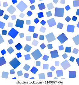 Light Blue, Red vector seamless layout with lines, rectangles. Beautiful illustration with rectangles and squares. Pattern for busines ad, booklets, leaflets