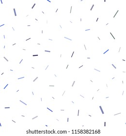 Light Blue, Red vector seamless cover with long lines. Lines on blurred abstract background with gradient. The pattern can be used for websites.