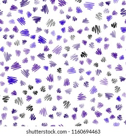 Light Blue, Red vector seamless cover with stright stripes. Shining colored illustration with sharp stripes. Smart design for your business advert.