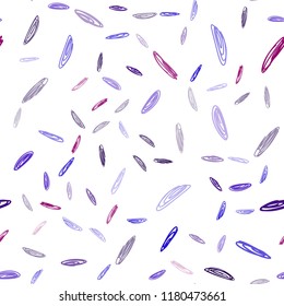 Light Blue, Red vector seamless backdrop with dots. Blurred bubbles on abstract background with colorful gradient. Beautiful design for your business advert.