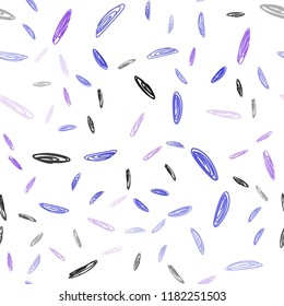 Light Blue, Red vector seamless texture with disks. Beautiful colored illustration with blurred circles in nature style. Pattern can be used for ads, leaflets.