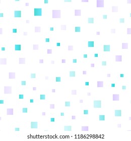 Light Blue, Red vector seamless cover in polygonal style. Rectangles on abstract background with colorful gradient. Modern template for your landing page.