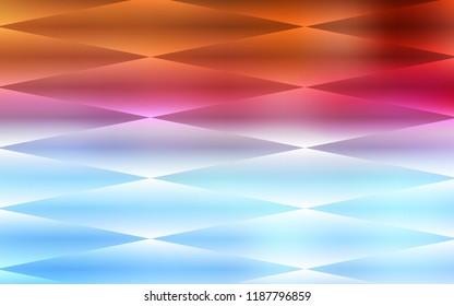 Light Blue, Red vector seamless texture in rectangular style. Abstract gradient illustration with rectangles. Trendy design for wallpaper, fabric makers.