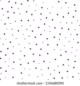 Light Blue, Red vector seamless layout with circle shapes. Abstract illustration with colored bubbles in nature style. Template for business cards, websites.