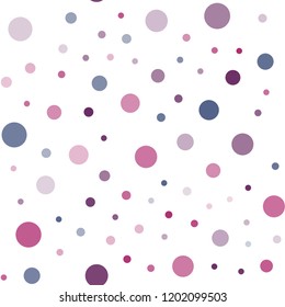 Light Blue, Red vector seamless layout with circle shapes. Beautiful colored illustration with blurred circles in nature style. Template for business cards, websites.