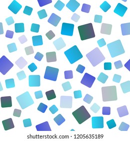 Light Blue, Red vector seamless cover in polygonal style. Beautiful illustration with rectangles and squares. Pattern can be used for websites.