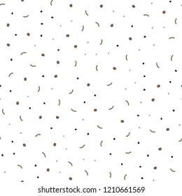 Light Blue, Red vector seamless layout with circles, lines. Design with connection of dots and lines on colorful background. Pattern for trendy fabric, wallpapers.
