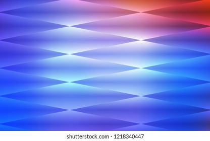 Light Blue, Red vector seamless pattern in square style. Beautiful illustration with rectangles and squares. Design for textile, fabric, wallpapers.