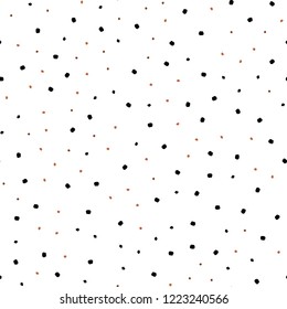 Light Blue, Red vector seamless pattern with spheres. Illustration with set of shining colorful abstract circles. Trendy design for wallpaper, fabric makers.