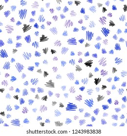 Light Blue, Red vector seamless layout with flat lines. Shining colored illustration with sharp stripes. Template for your beautiful backgrounds.