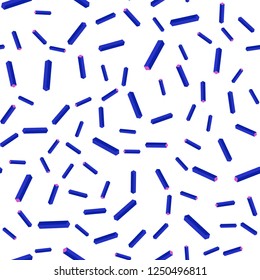 Light Blue, Red vector seamless, isometric cover with stright stripes. Modern geometrical abstract illustration with Lines. Template for business cards, websites.