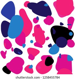 Light Blue, Red vector seamless layout with circle shapes. Blurred bubbles on abstract background with colorful gradient. Texture for window blinds, curtains.
