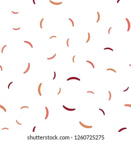 Light Blue, Red vector seamless template with lines. Colorful geometric sample with gradient lines.  A completely new template for your design.