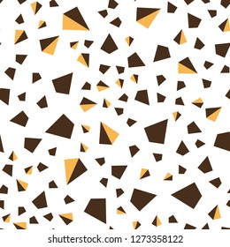 Light Blue, Red vector seamless, isometric backdrop with lines, triangles. Glitter abstract illustration with triangular shapes. Design for wallpaper, fabric makers.