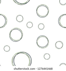 Light Blue, Red vector seamless template with circles. Beautiful colored illustration with blurred circles in nature style. Pattern for trendy fabric, wallpapers.