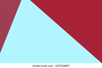 Light Blue, Red vector shining triangular layout. Shining colored illustration in a new style. That pattern can be used as a part of a brand book.
