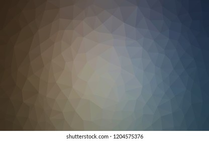 Light Blue, Red vector shining triangular backdrop. Elegant bright polygonal illustration with gradient. A new texture for your web site.