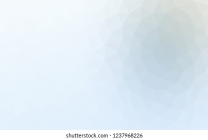 Light Blue, Red vector shining triangular backdrop. A completely new color illustration in a polygonal style. Best triangular design for your business.