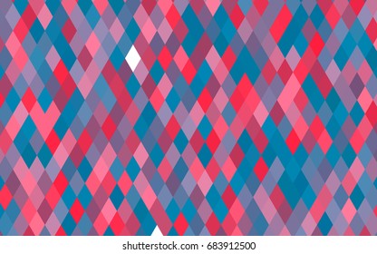 Light Blue, Red vector shining triangular template. Colorful abstract illustration with gradient. Triangular pattern for your business design.