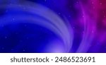 Light Blue, Red vector template with neon stars. Colorful illustration in abstract style with gradient stars. Best design for your ad, poster, banner.