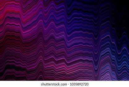 Light Blue, Red vector template with liquid shapes. Colorful abstract illustration with gradient lines. A completely new marble design for your business.