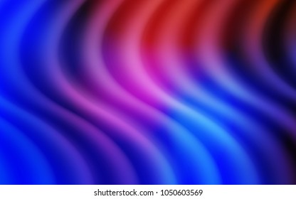 Light Blue, Red vector template with lava shapes. A completely new color illustration in marble style. The best blurred design for your business.